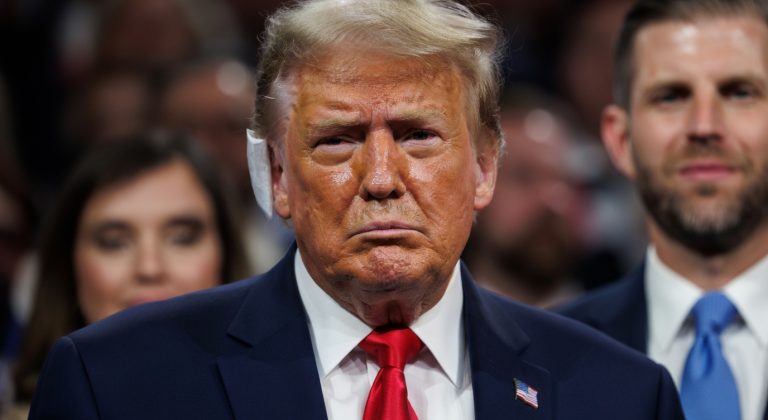 Donald Trump with tears in his eyes make the sad announcement… See more