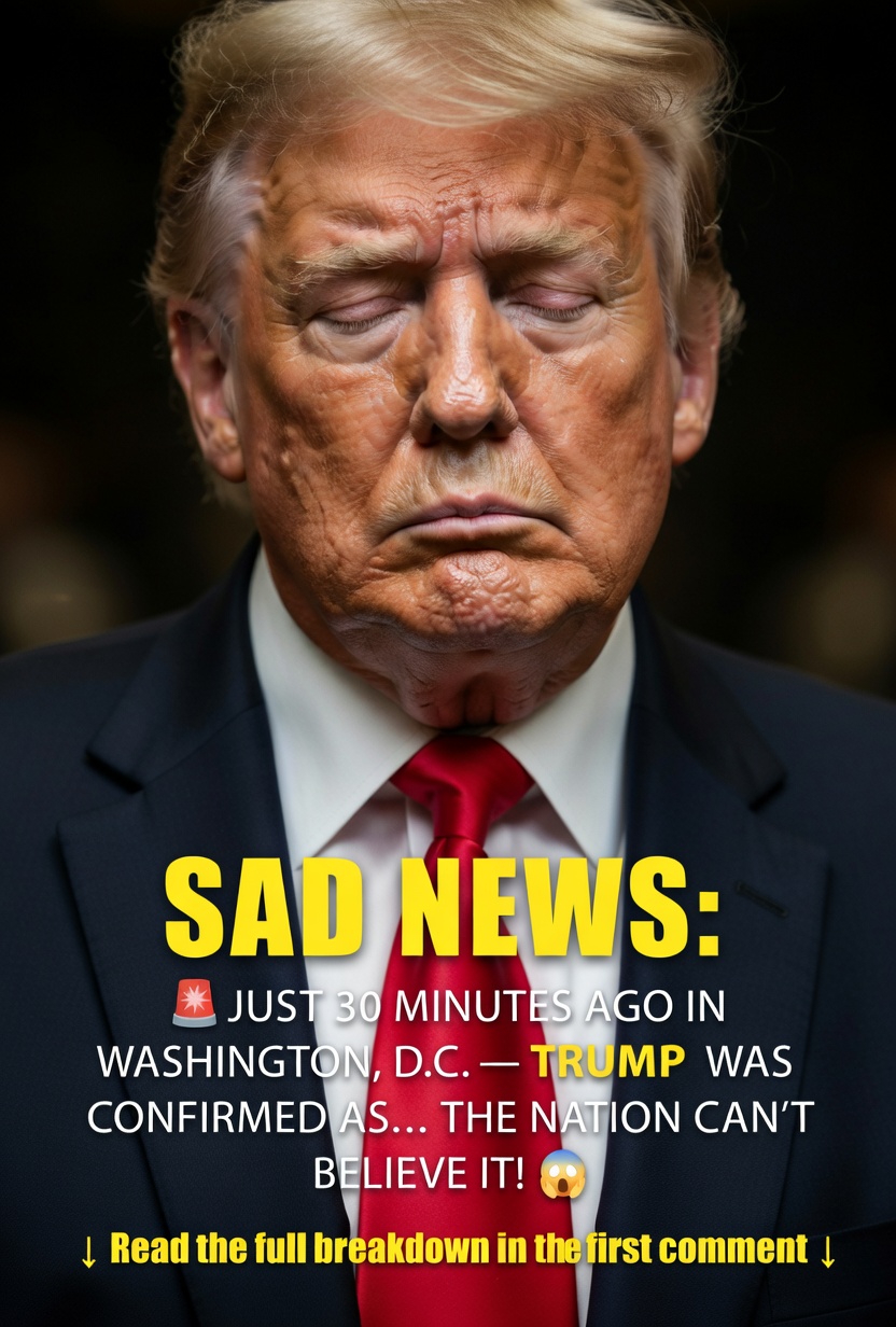 Donald Trump standing quietly in Washington DC