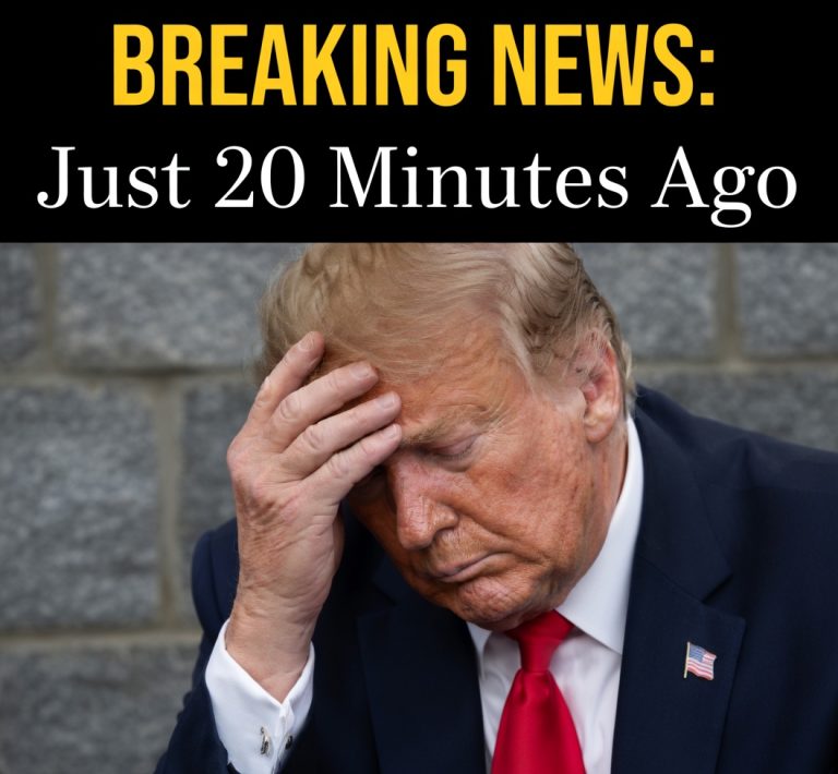 Donald Trump standing quietly in Washington DC