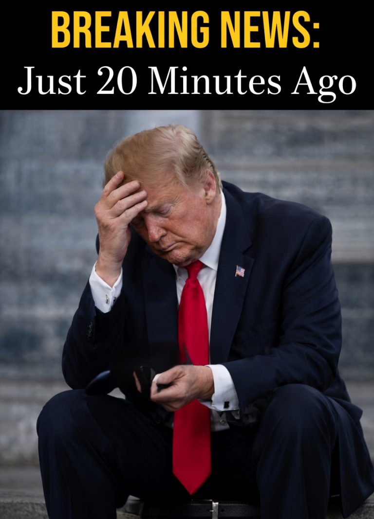 Donald Trump standing quietly in Washington