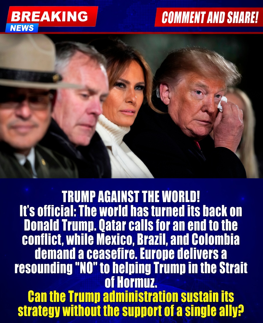 Donald Trump isolated on global stage