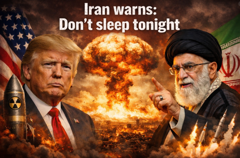 Iran warns: Don’t sleep tonight