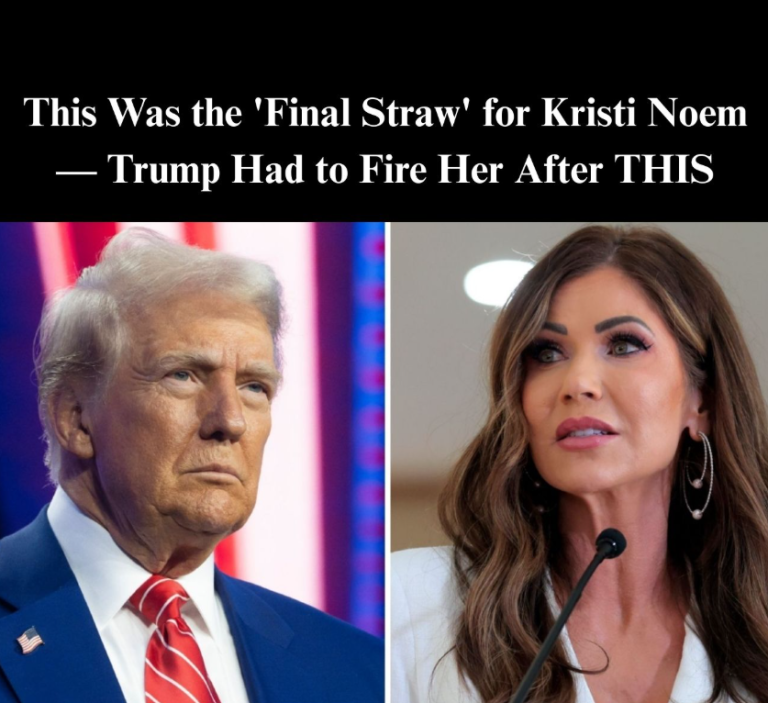 Conflicting Reports on ‘Last Straw’ That Triggered Noem’s Ouster