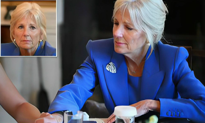 Image ALT Text: Jill Biden teaching at Northern Virginia college