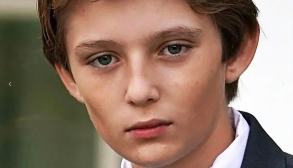 Barron Trump reserved public appearance