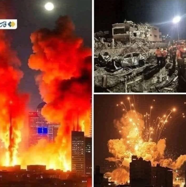 Homes destroyed by large wildfire blaze