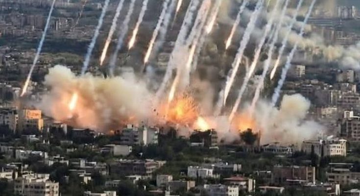 Breaking news!!! trump just confirmed the passing of! rocket attack los angeles causes widespread destruction the