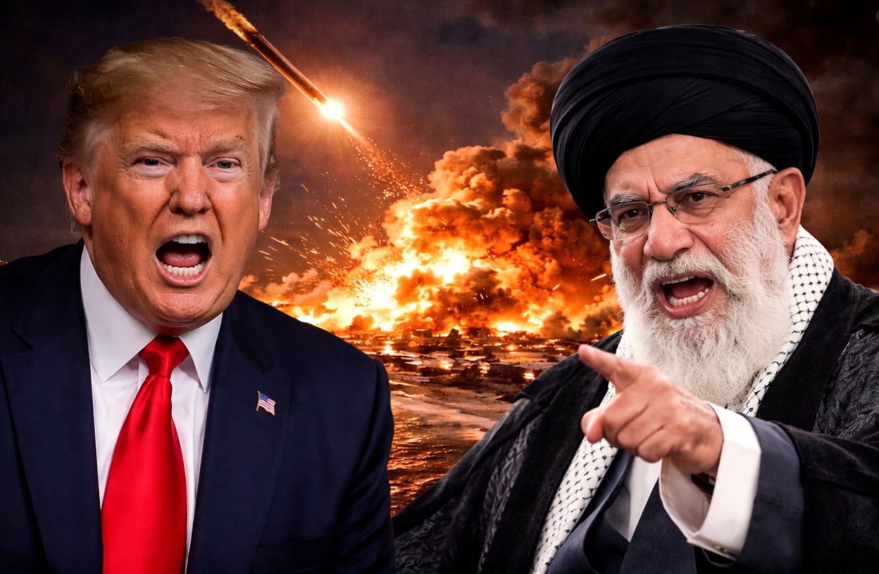 Missile intercept over Strait of Hormuz waters